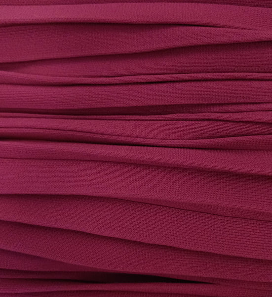 Button Down Fitted Bodice Knit Dress