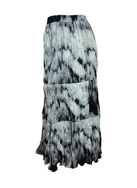 Tie-Dye Tiered Skirt