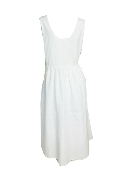 Drawstring Waist A-Line Dress