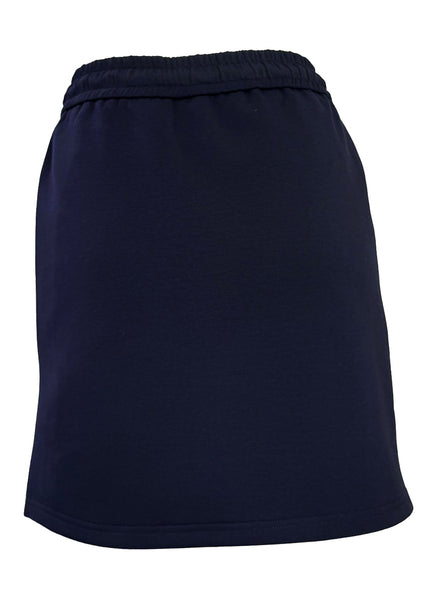 Drawstring Jersey Skirt