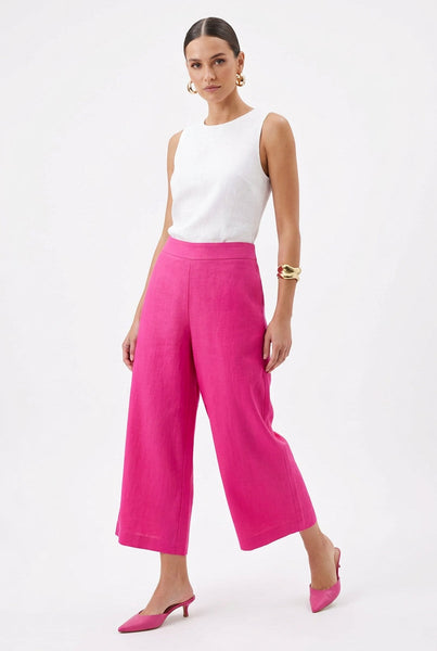 Wide Leg Linen Pants