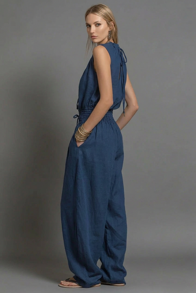 Elasticated Waist Jumpsuit