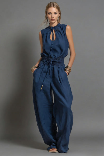 Elasticated Waist Jumpsuit