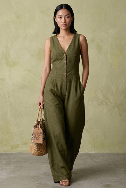 Wide Leg Jumpsuit