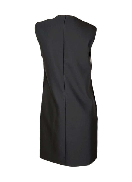 3250032 Middle Embellished Shift Dress *Black