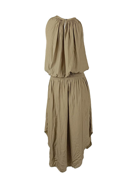 N180079 Front & Back Midi Dress