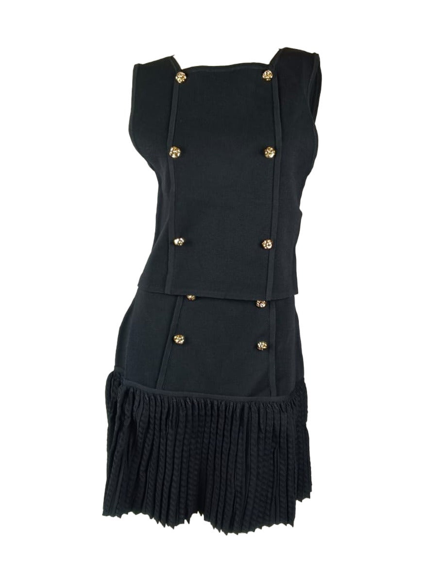 8250025 Top & Skirt Mini Knit Set
