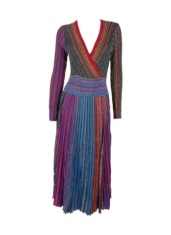 8250028 Radiant Stripped Midi Dress