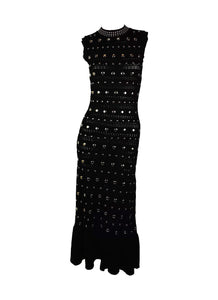 8250024 Classic Studded Knit Dress