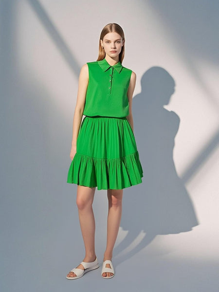 6250001 Knit Combo Mini Dress