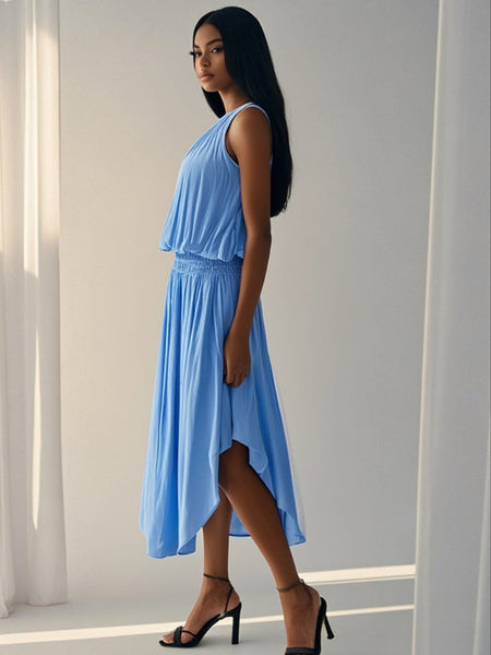 N180079 Sleeveless Midi Dress