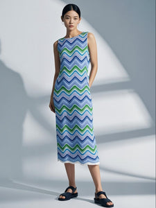 8250030 Elysian Flow Crochet Midi Dress