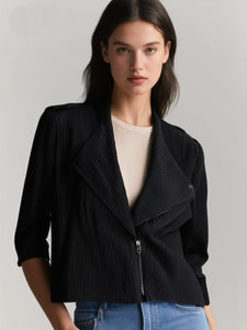 9240036 Pleated Bike Jacket