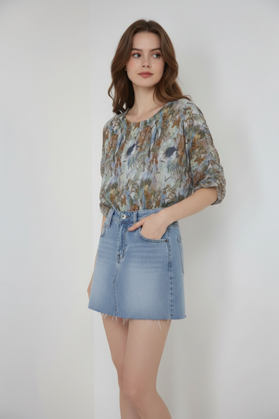 Mirage Swirl Texture Top