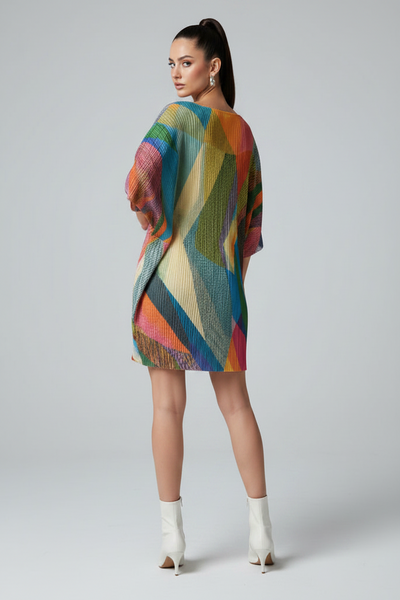 Geometric Long Pleated too