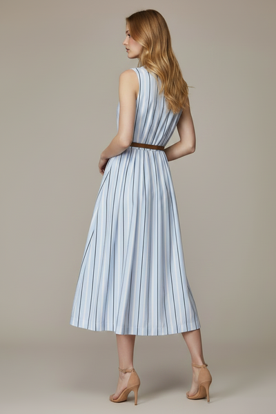 Stripes Midi Dress