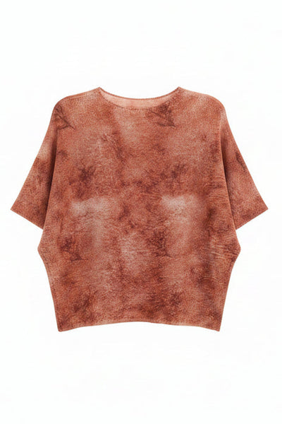 Marled Texture Top