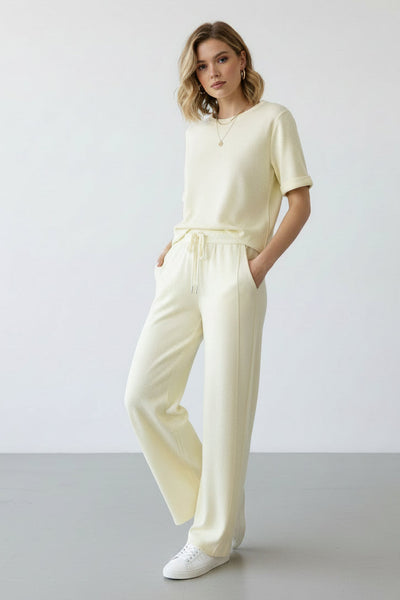 Glitter Studs Jersey Pants