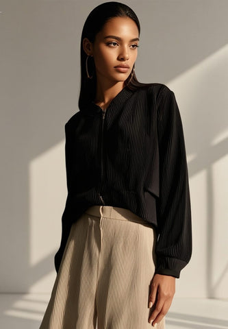 Cargo Pleated Jacket
