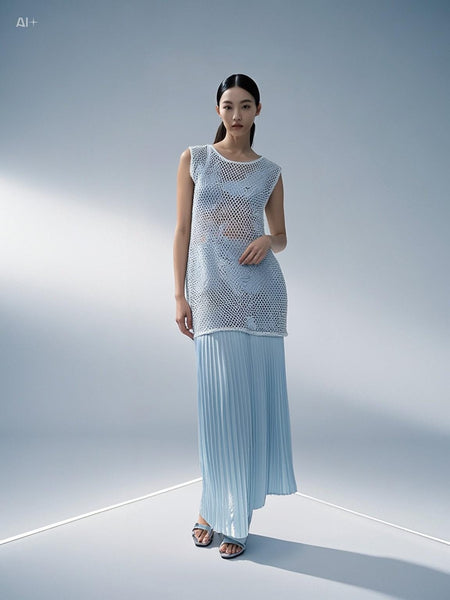 7250024 Ivory Dream Long Dress