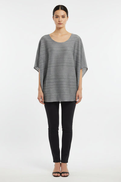 Wavy Stripes Circle Top