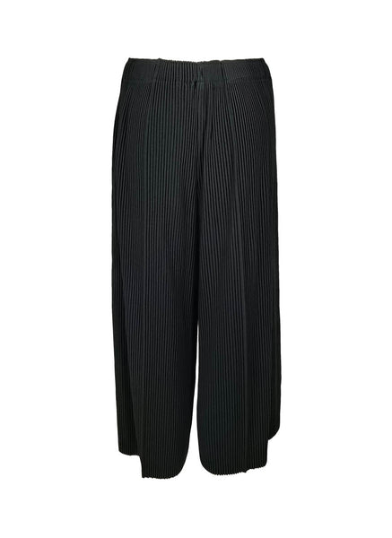 2230068 Wide Leg Pleats Pants *Black *Last Piece