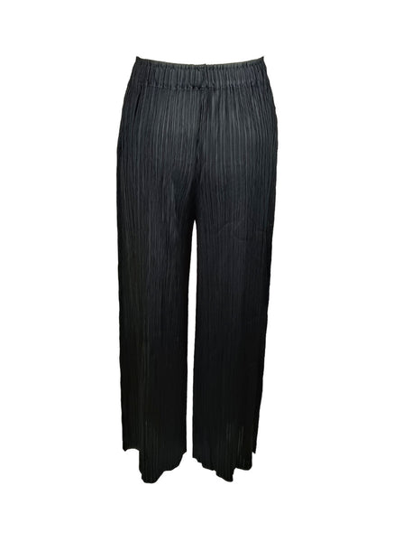 Wide-leg Pleated Pants