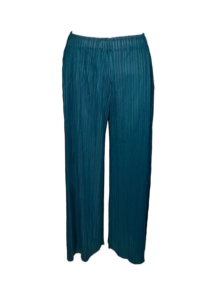 Wide-leg Pleated Pants