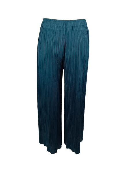 Wide-leg Pleated Pants