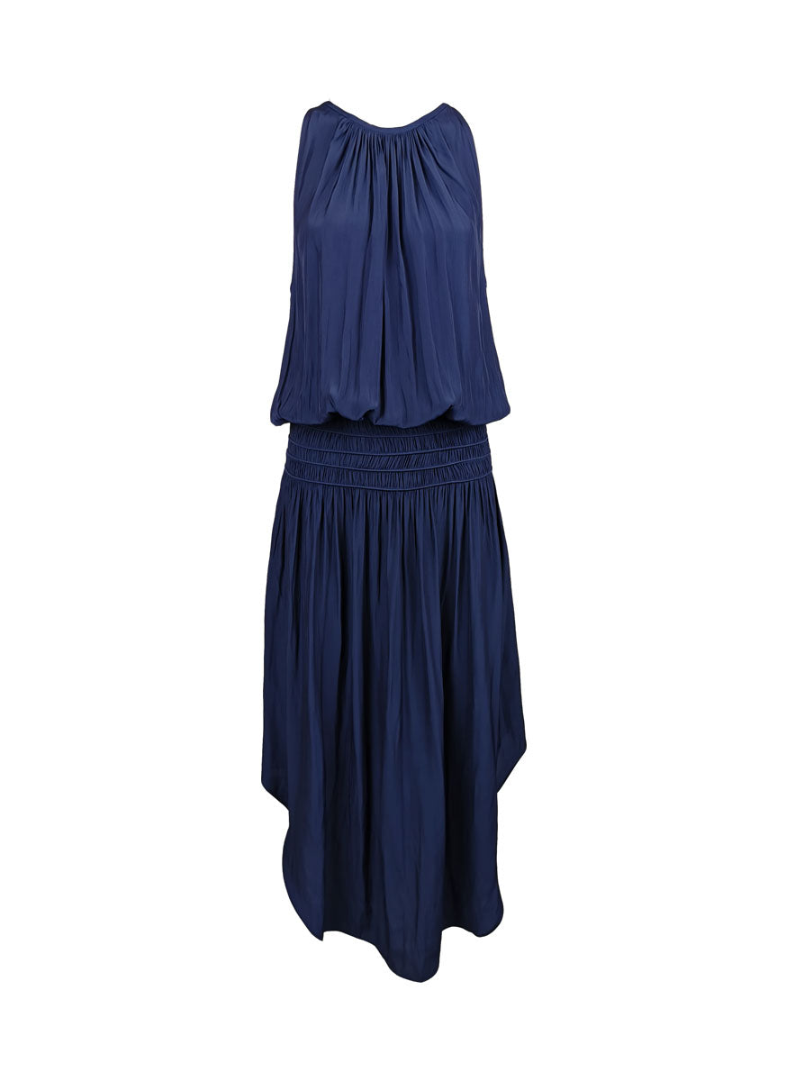 N180079 Front & Back Midi Dress