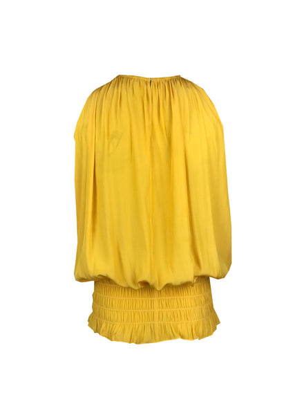 O180027 Gathered Waist Sleeveless Top
